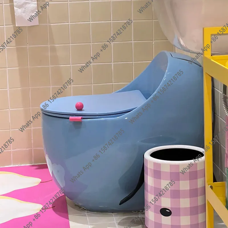 German color ordinary toilet siphon type large impulse large pipe small apartment household toilet designer model