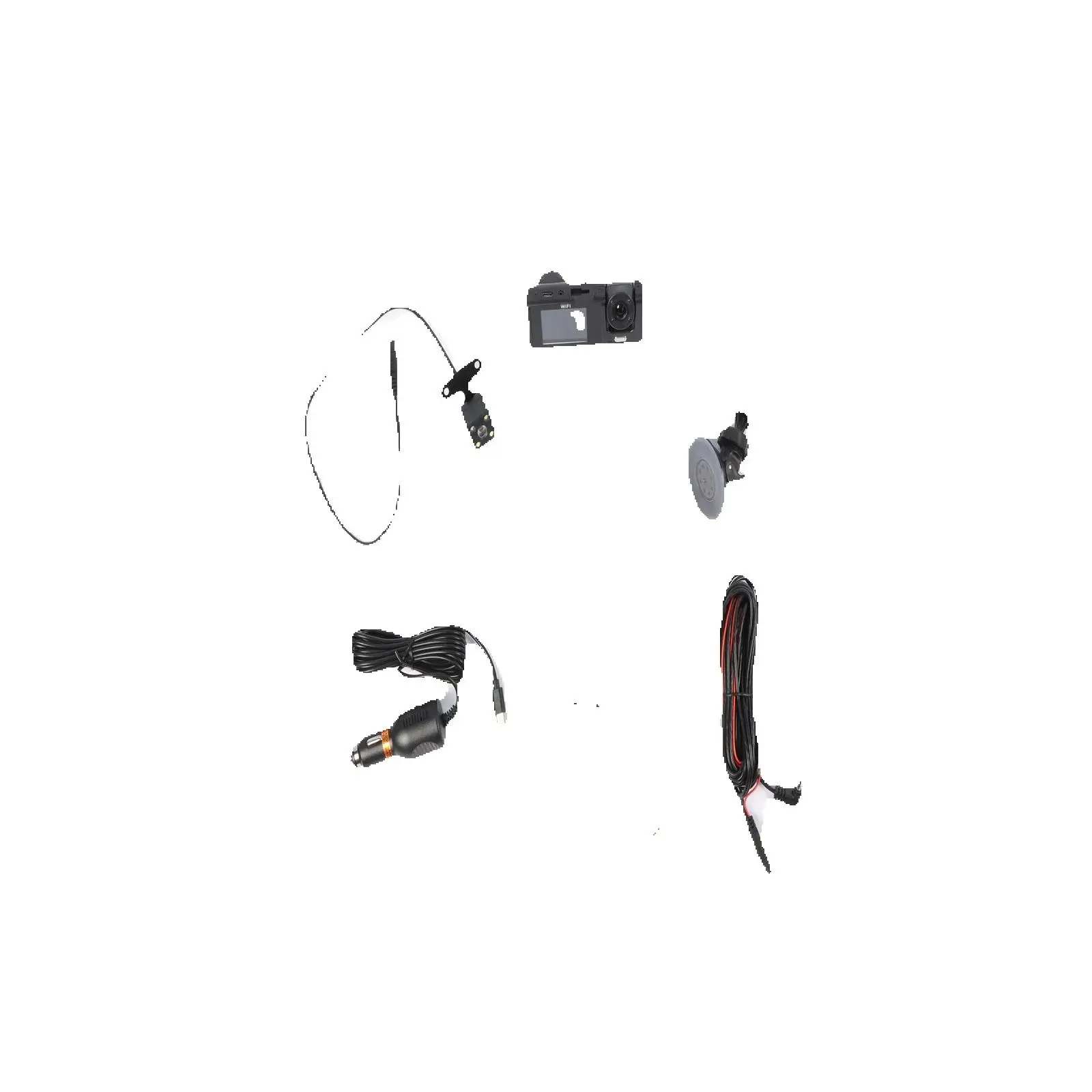 

Triple Camera 1080P HD WiFi DVR System FOR 12V Vehicle DVR Recorder Monitoring