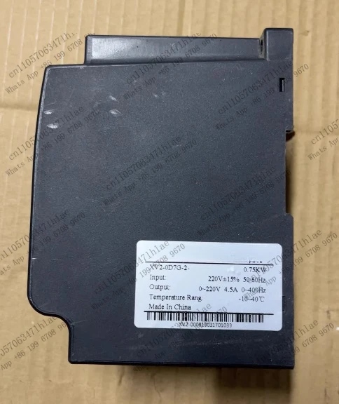 XV2 Series Universal Vector Inverter, XV2-0D7G-2 380V, tested OK