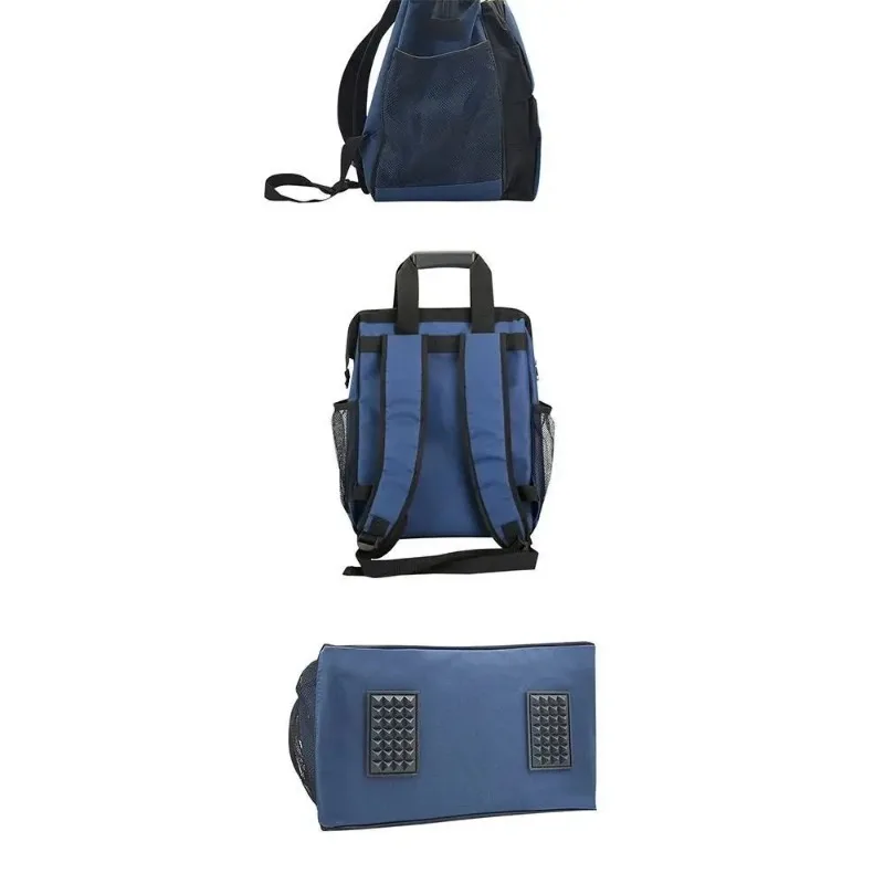 أكسفورد القماش حقيبة أدوات كهربائي متعددة الوظائف مجموعة أدوات الكتف سعة كبيرة أداة على ظهره حقيبة أدوات إصلاح الأجهزة