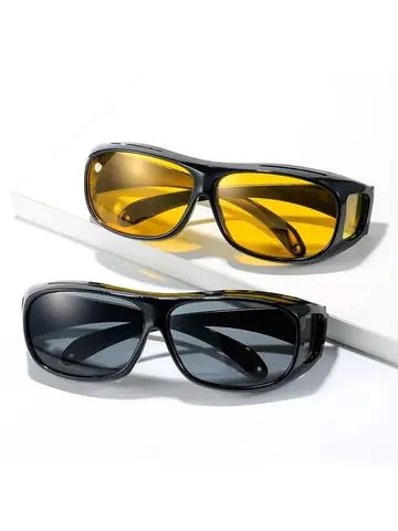 Night Vision Sunglasses Car Night Driving Glasses Driver Goggles Unisex Sun Glasses UV Protection Sunglasses Eyewear gift