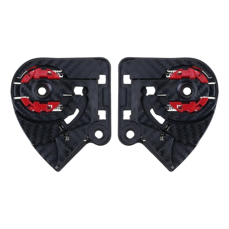 1 Pair Motorcycles Helmet Visors Base Plate Lens Holder For FF801 FF323 FF390 FF397 Helmet Lens Fixing DropShipping