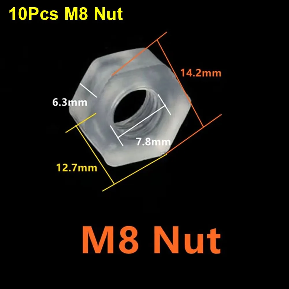 

10 шт. M6-G1/2 до 2,4-11,1 мм, коленчатый соединитель Pagoda, пластиковый шланг для мягкой воды, соединение PP PE, фитинги для ирригационного шланга
