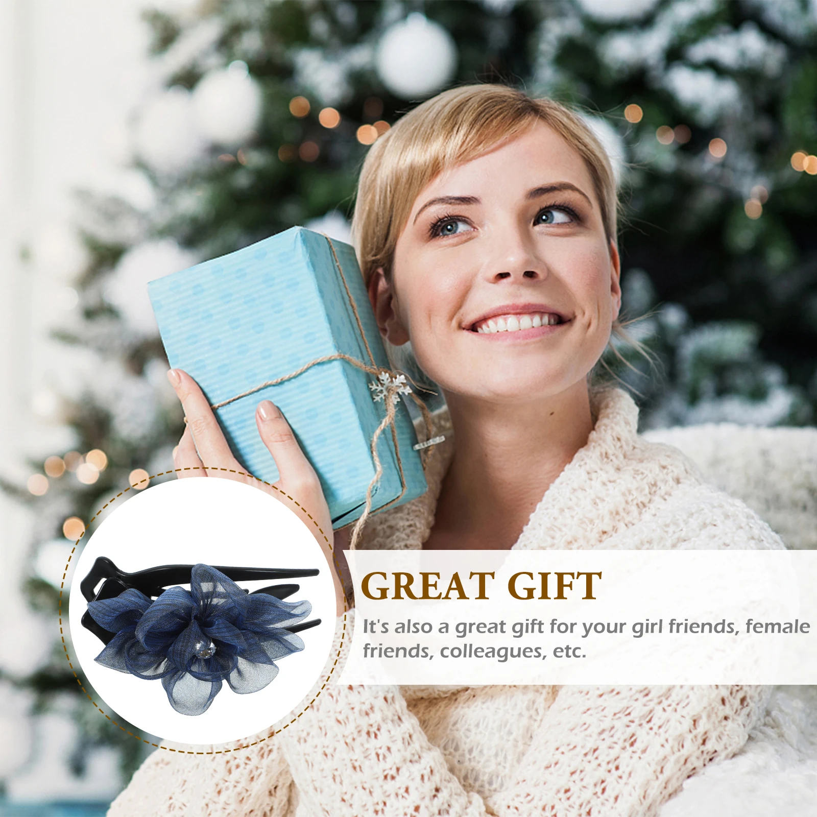 

Французские заколки для волос для женщин, элегантная ткань, цветочный дизайн, танцевальные вечеринки, повседневное ношение, заколки для волос во французском стиле для выпускного вечера