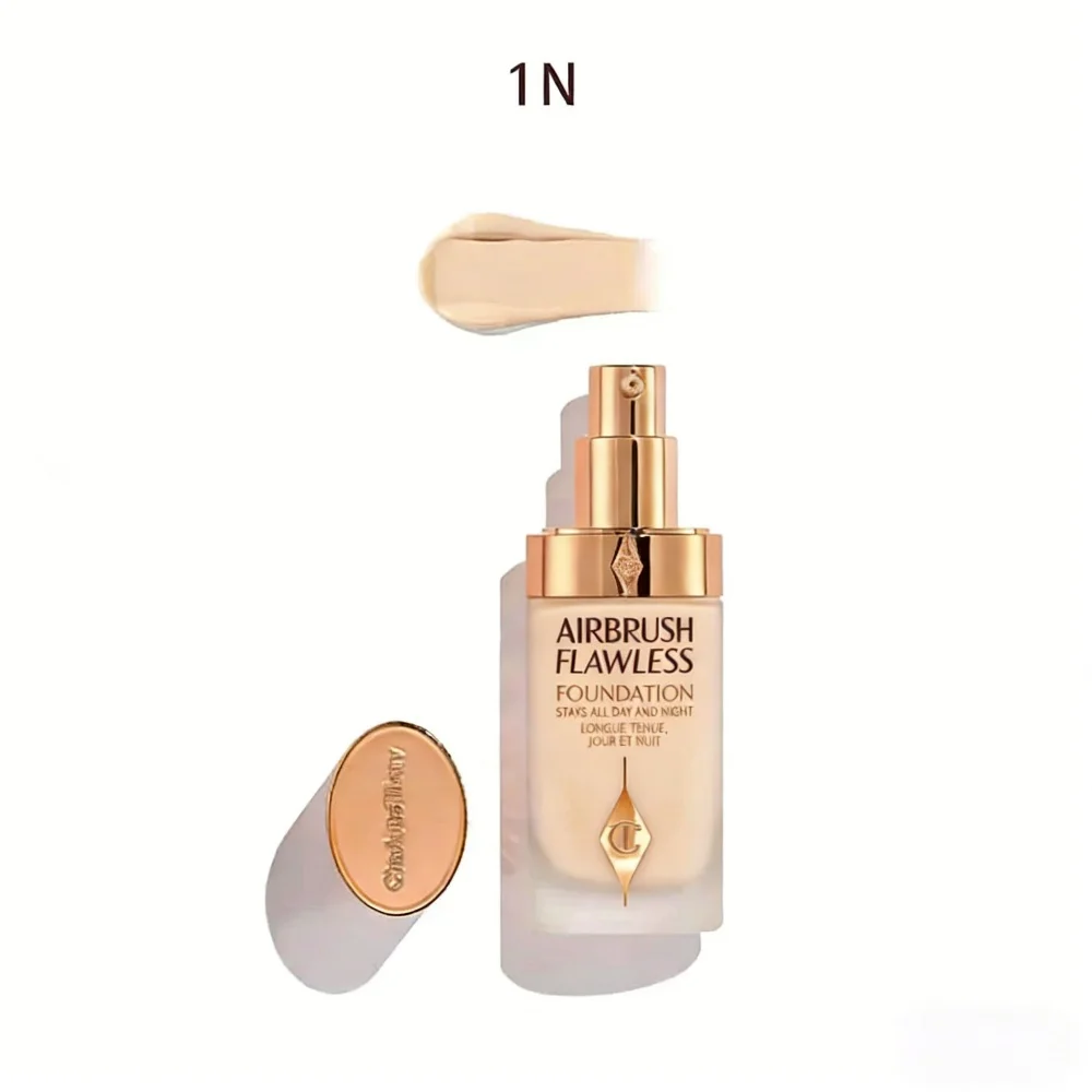 Charlotte Tilbury Flüssige Foundation Cushion Foundation Fixierspray Kompaktpuder Concealer Natürlich Feuchtigkeitsspendend Makelloses Make-up