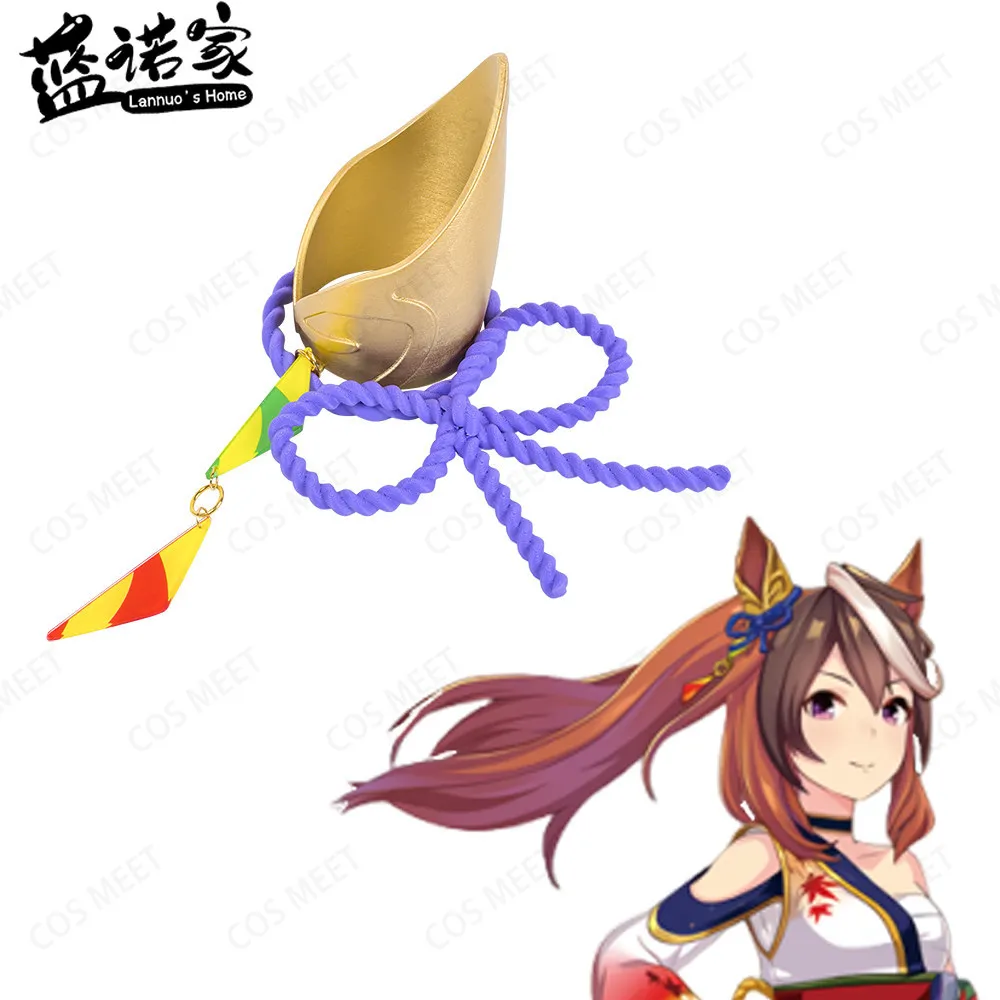 【Lannuo's Home】Uma Musume: Pretty Derby Symboli Rudolf Accessoire de cheveux, boucles d'oreilles, barrette, mascotte, cadeau pour les fans étudiants