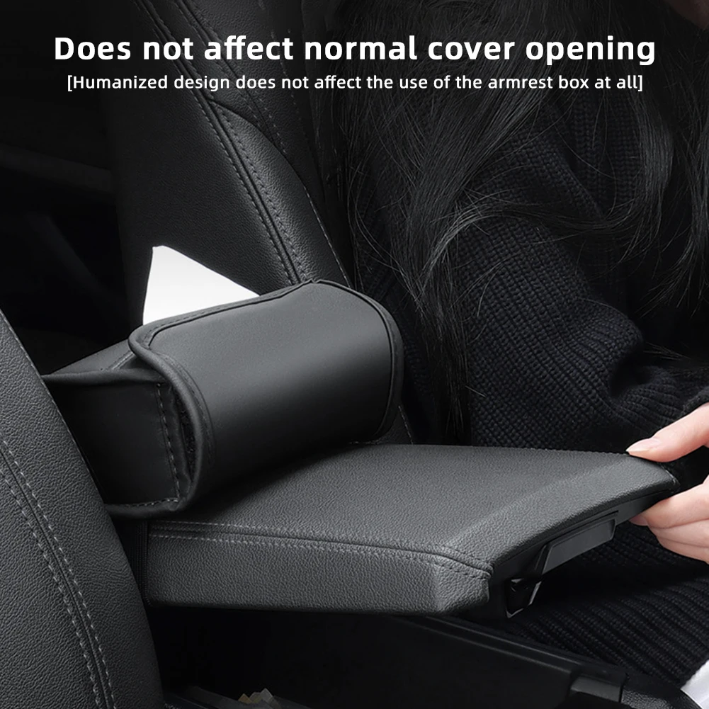 New car quick armrest box hanging convenient paper extraction placing tissue box leather waterproof multi-color neat and portabl