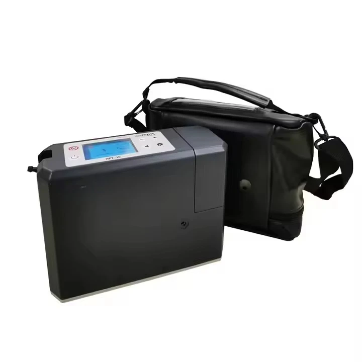 

Medical Car Travel Outside Portable Mini Oxygen Concentrator with Shoulder Bag and Battery