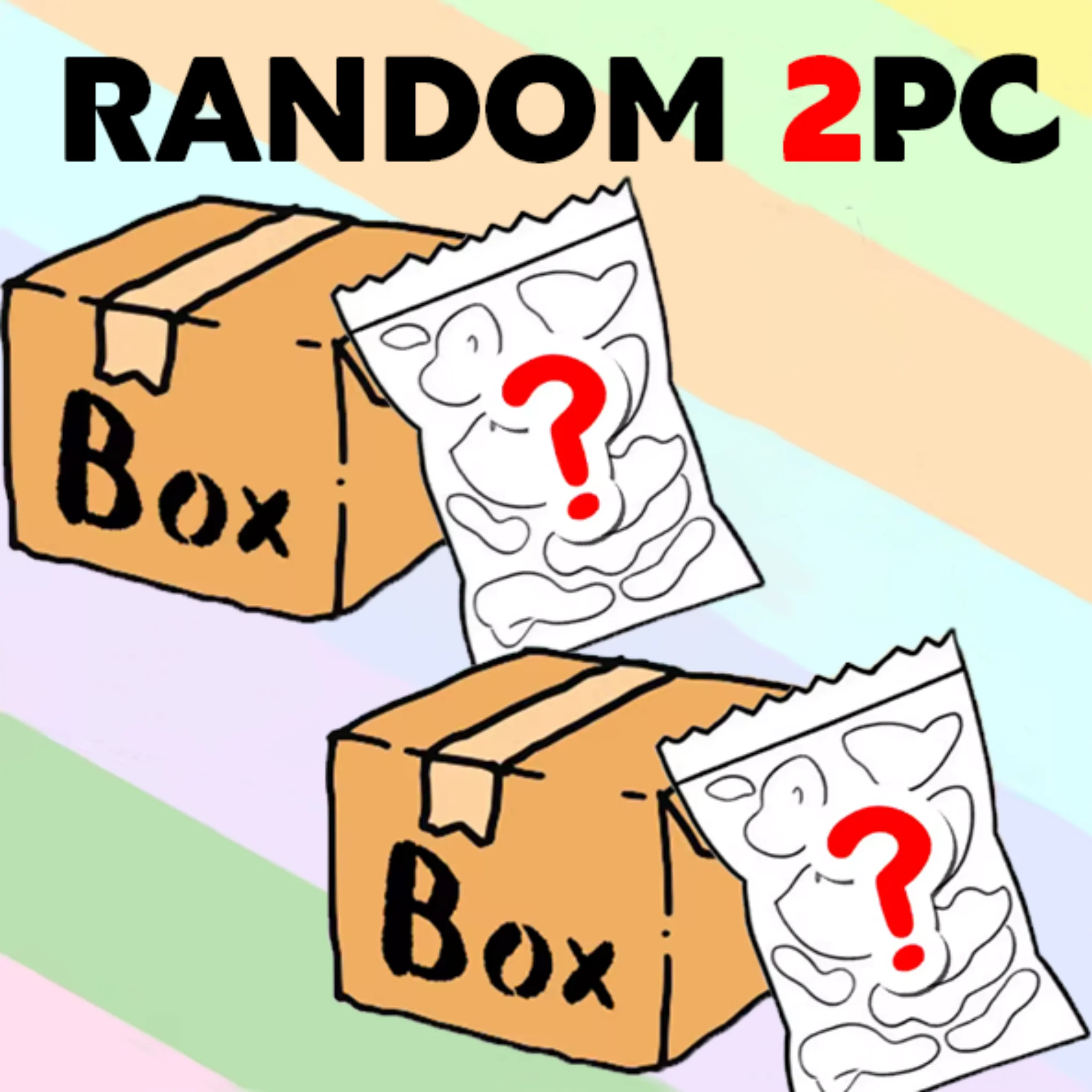 ミステリーボックスを発見：レジャーとエンターテイメントに最適、驚きの新商品詰め合わせを迅速に発送