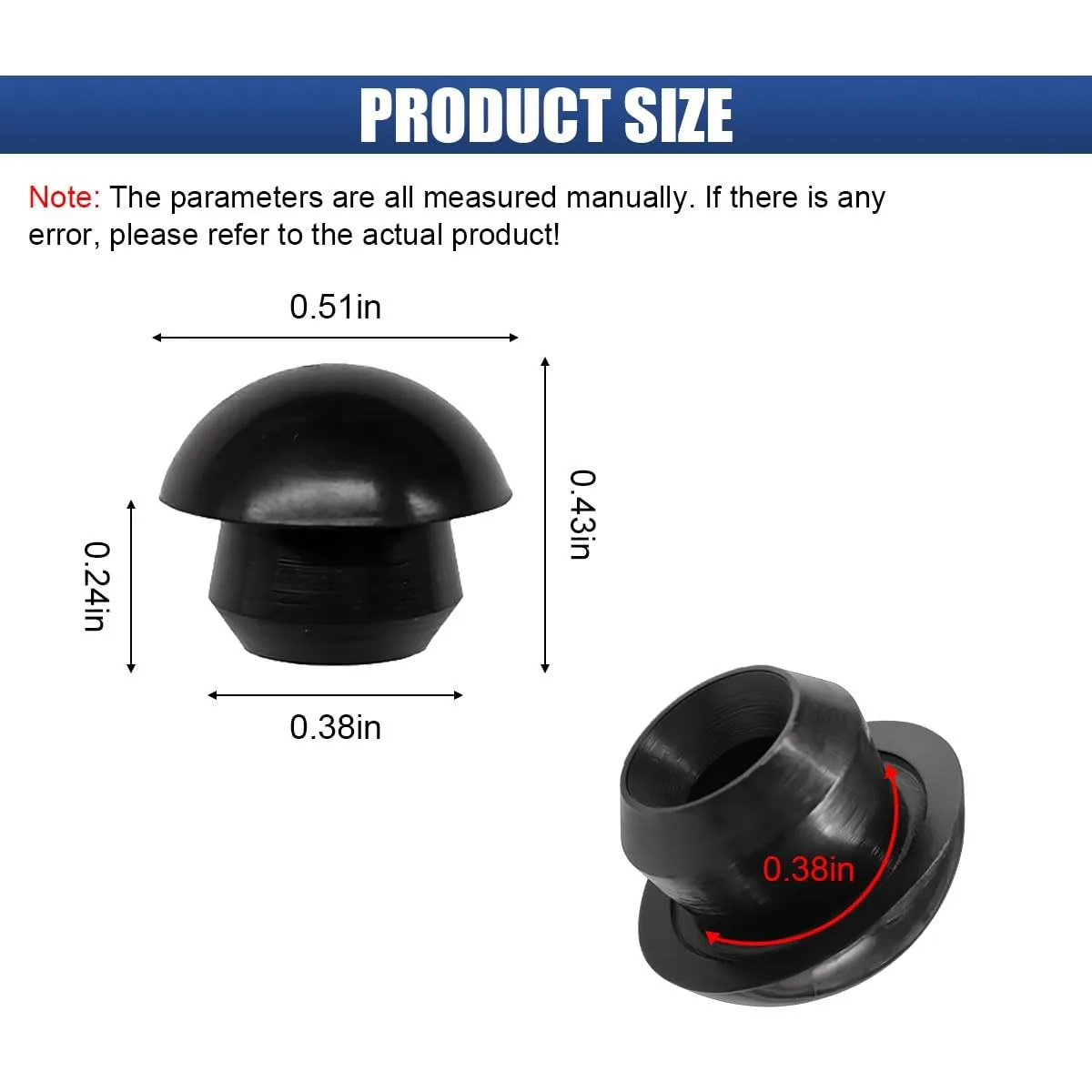 Bottle Jack Floor Jack Oil Filler Plug, Rubber Hydraulic Oils Filler Plug Bun...