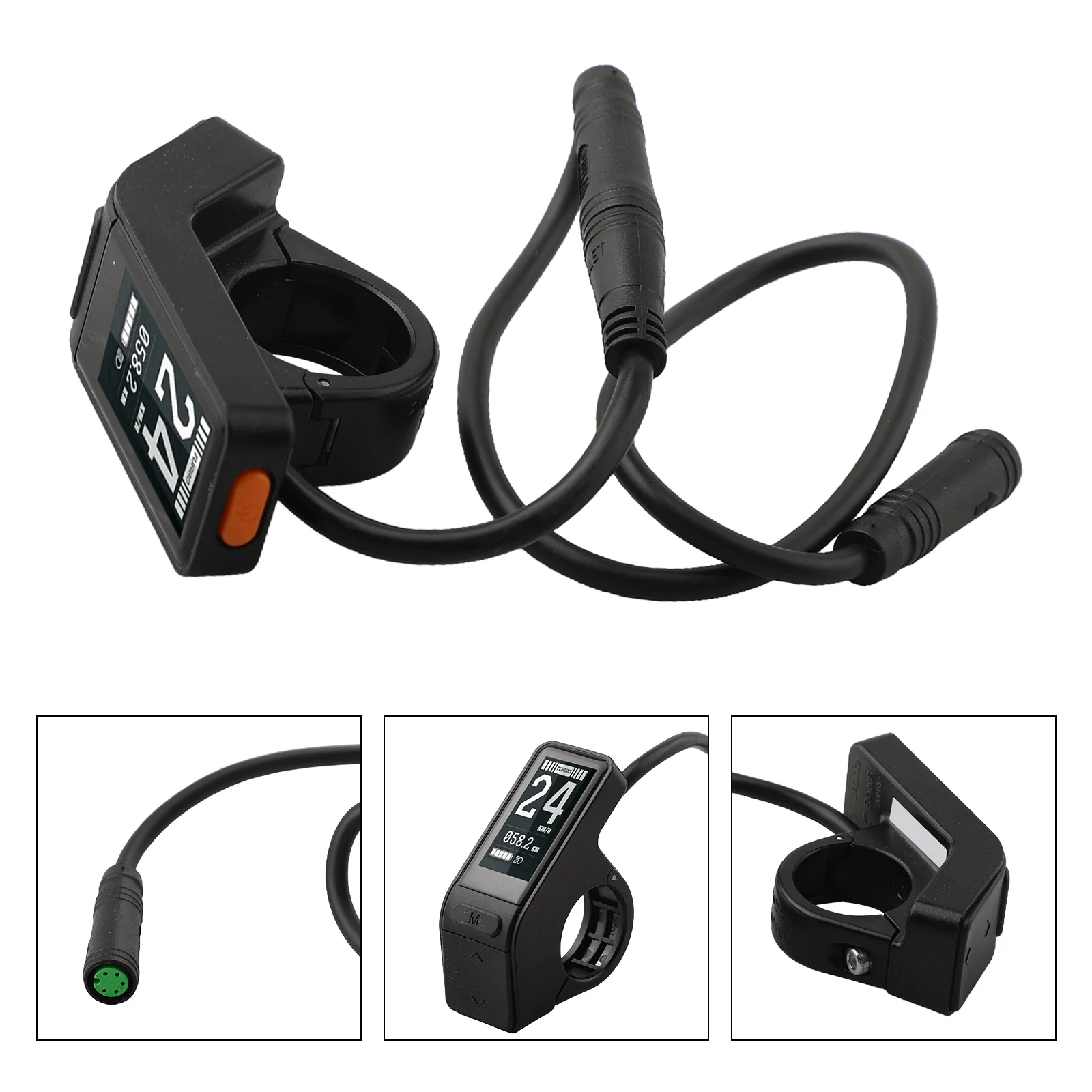 AliExpress For Bafang BBS01/BBS02 MidMotor SW102 Electric Bike LCD Display IPX5 Waterproof Speed Controller PAS Level/Speed Tracking
