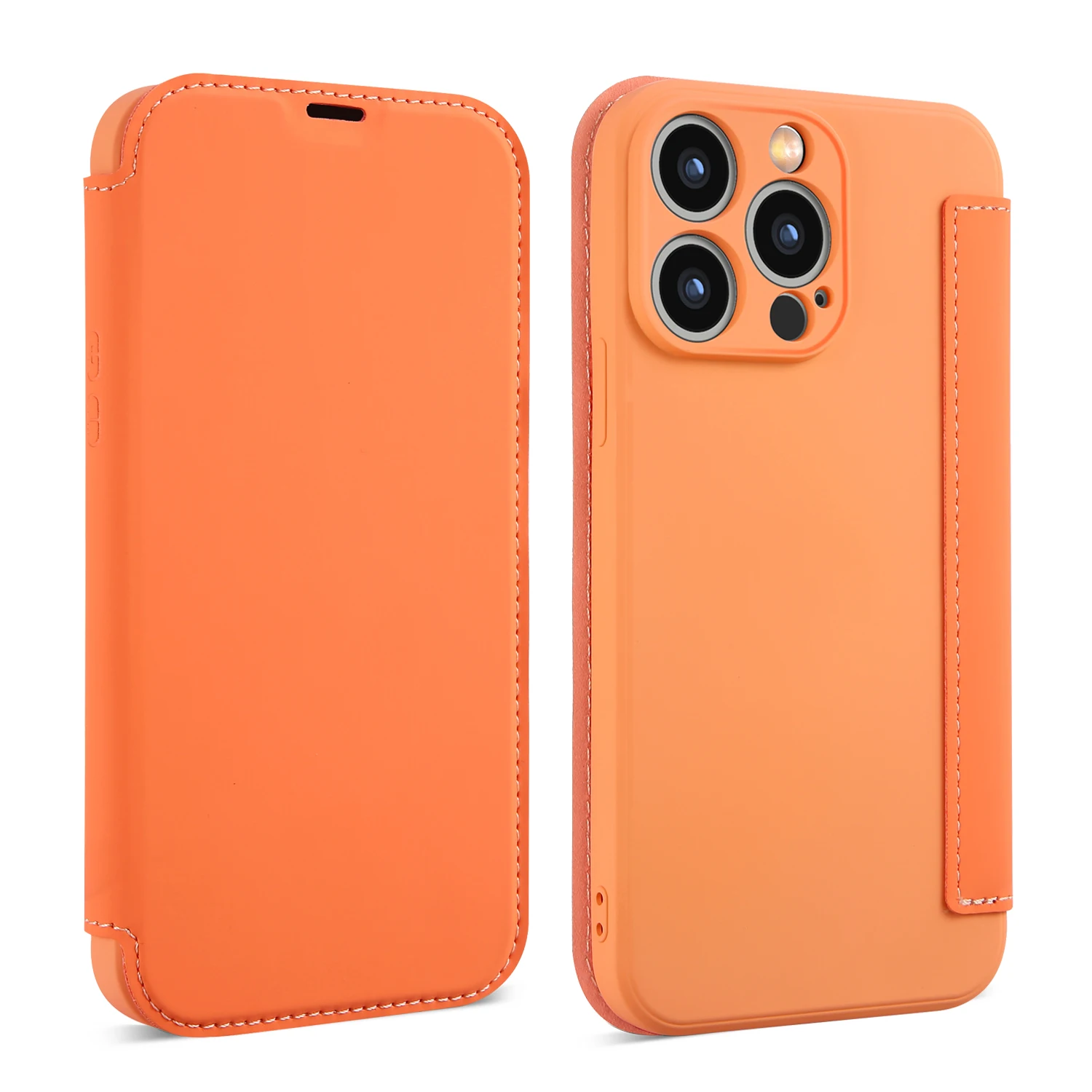 Luxuriöse Flip-Lederhülle für iPhone 16 15 14 13 12 11 Pro Max Xs Xr 16Plus, stoßfeste Flüssigsilikonhülle mit Kartenfach und Geldbörsenfunktion – Detail 11