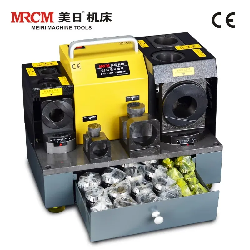 Professional Sharpener Drill Bit Sharpener 30mm Easy To Operate Drill Bit Grinder MR-G3