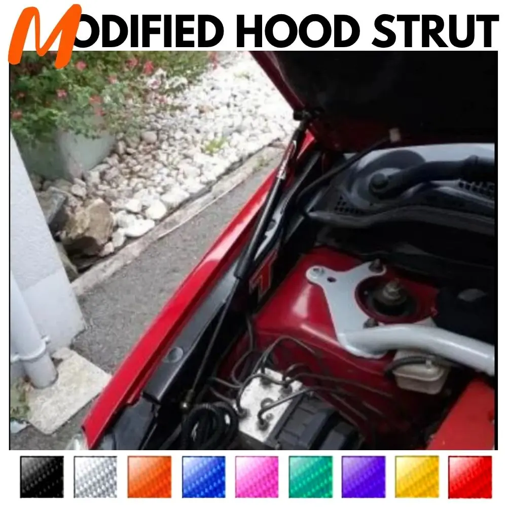 

Front Hood Struts for Honda Civic Type R EP3 2001-2006 Shock Lift Supports Bonnet Gas Dampers Springs No-Drill