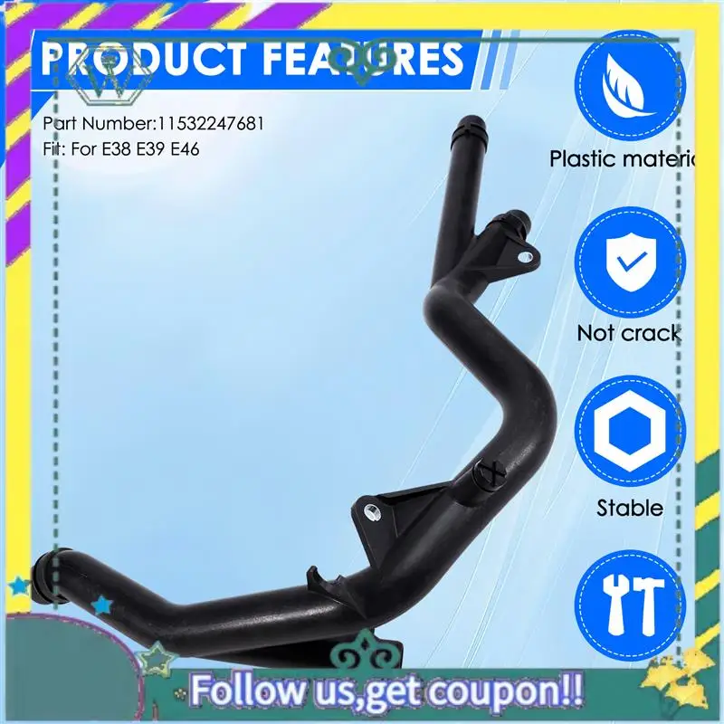 

Upgraded 11532247681 For BMW E38 E39 E46 Estate Saloon Cooling Water Hose Return Pipe Radiator Hose