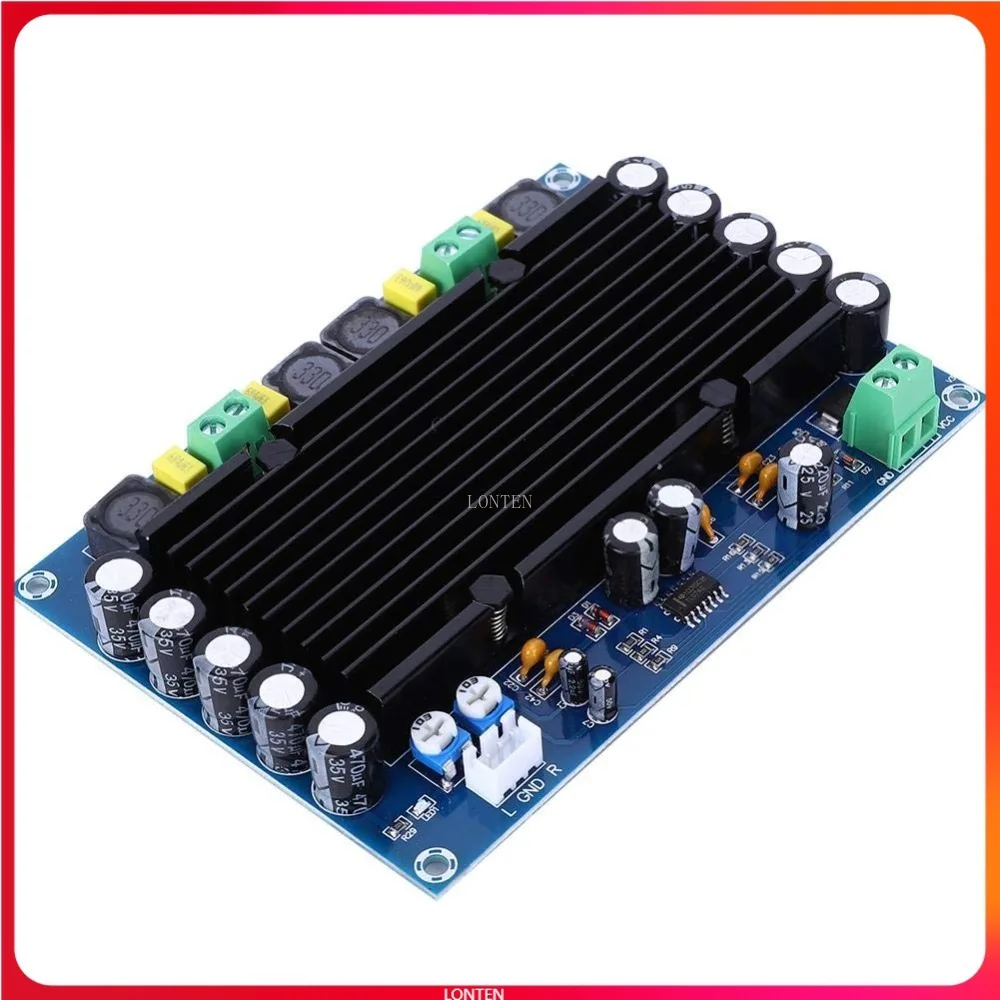 

Digital Amplifier Module 2 Channel 150W XH-M546 High Power Potentiometer Board Power Amplifier Board Plate Amplifier LT-GF0076