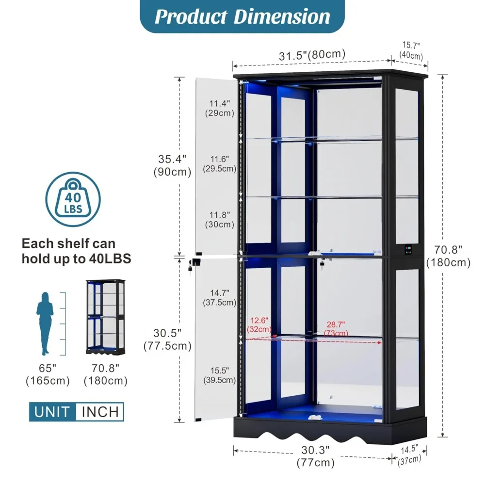 Thumbnail 2 - #14 Latest Glass Display Cabinets Offers