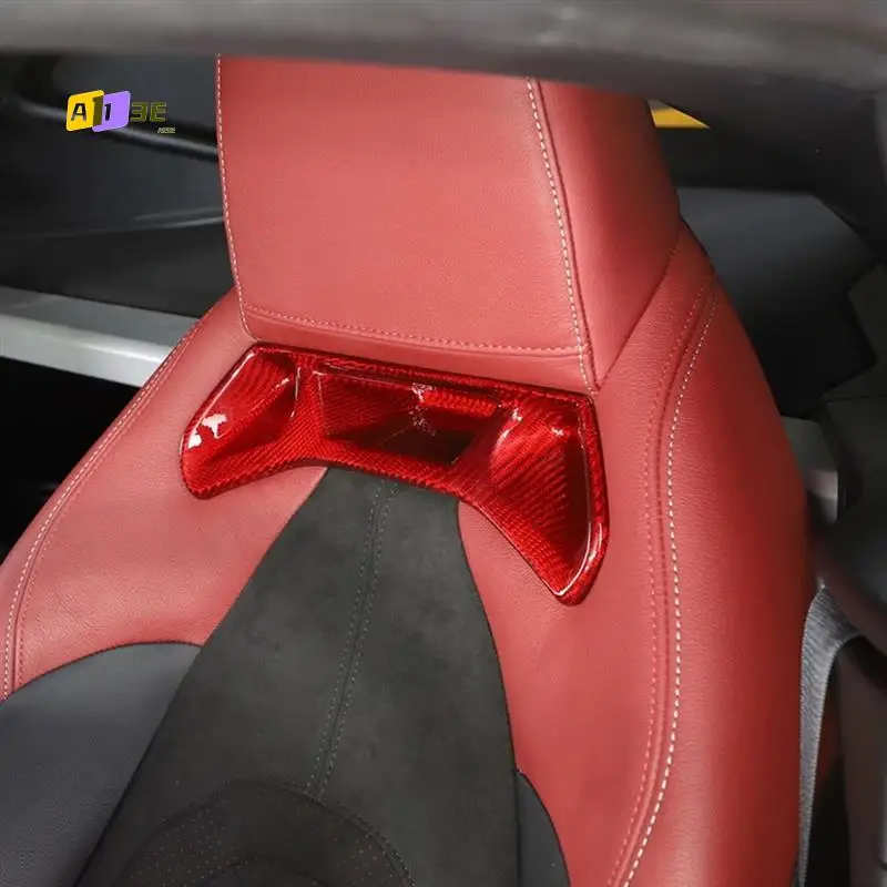 

A03E-Car Seat Backrest Cover Trim Stickers For Toyota Supra GR A90 A91 MK5 2019-2022
