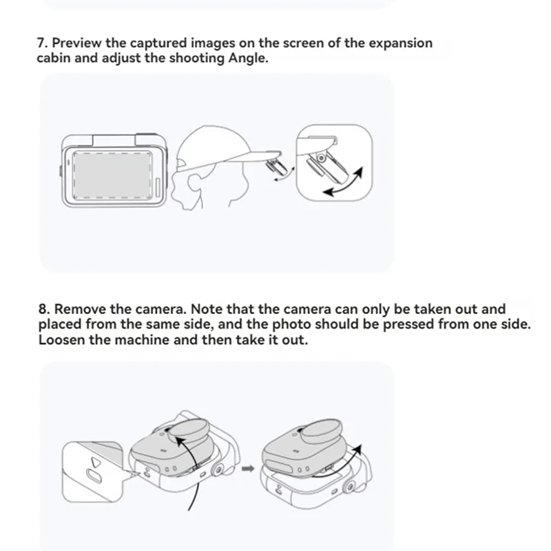 ABJF-для Insta360 GO Ultra аксессуары HD портретный фокусный объектив для Insta360 GO Ultra Toddler Titan зажим для шляпы крепление на рамку