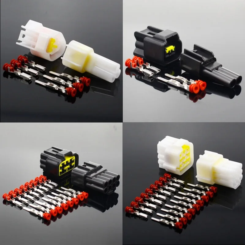 1 sets 2.3 Series 2/3/4/6/8/9/16 Pin Way Waterproof Wire Connector Plug Car Auto Sealed Electrical Set Car Truck connect