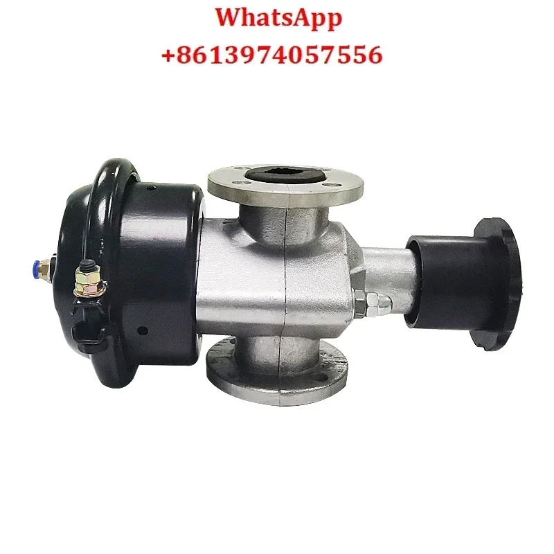 Working in The new manual pneumatic abrasive sand control valve controls the flow rate and adjusts the sand outlet valve