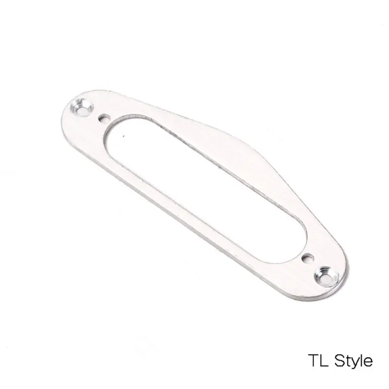 Single Coil Neck Pickup Surround Mounting Ring with Screws for Telecaster Tele Style Electric Guitar Aluminum Alloy Metal