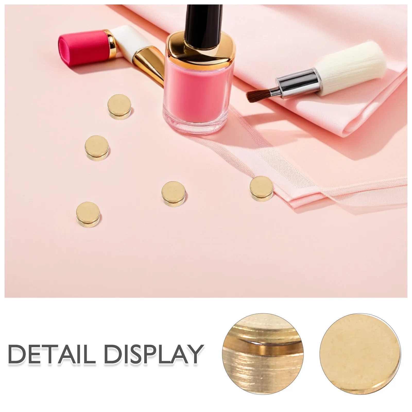 20Pcs Nail Art Spinning Shaft Universal Metal Rotating Bearing High-Speed Smooth Operation for Nail Charm Jewelry DIY Salon