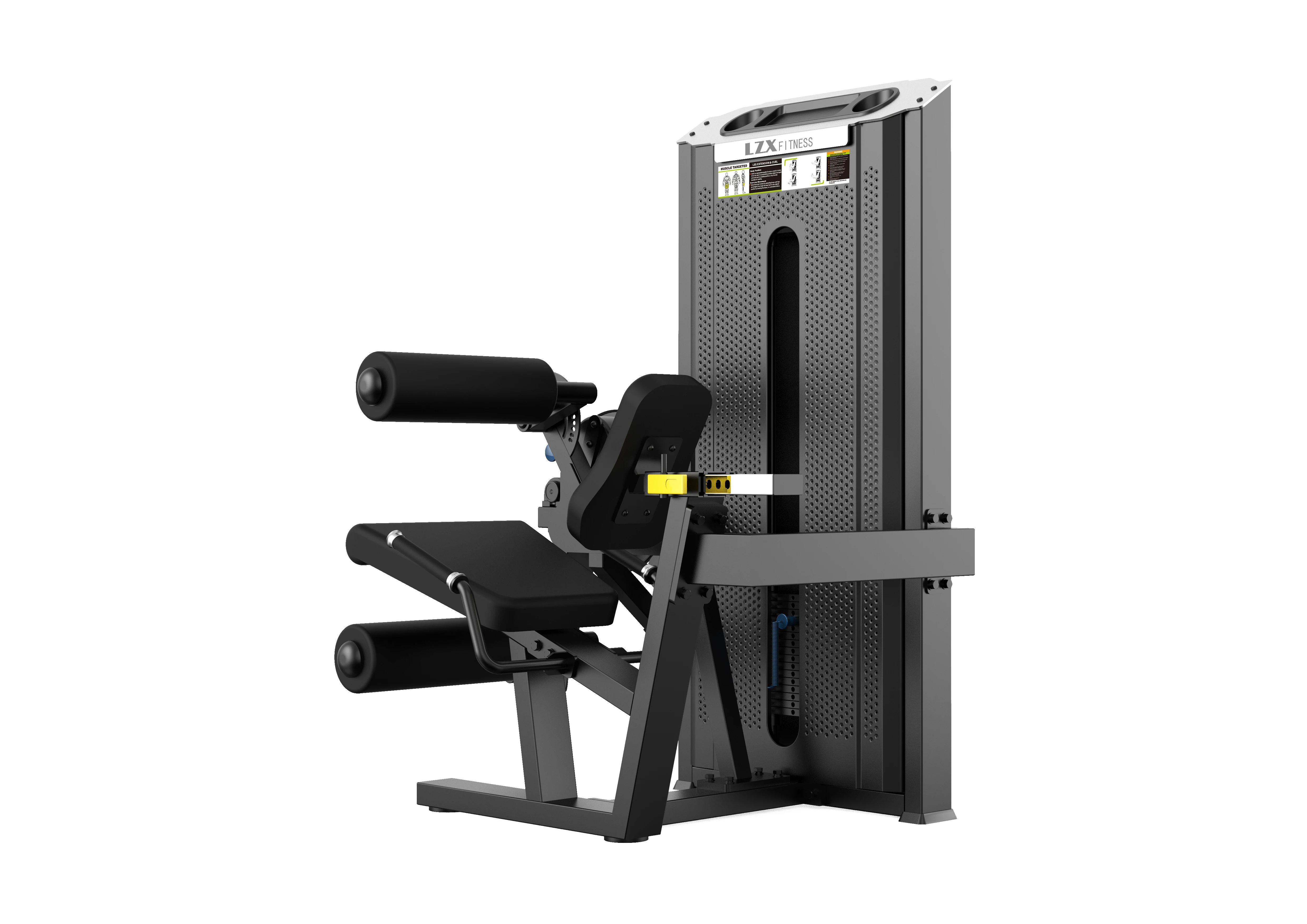 

LZX-V1054 Commercial Use Dual Function Seated Leg Curl Machine Leg Extension Equipment for Sale