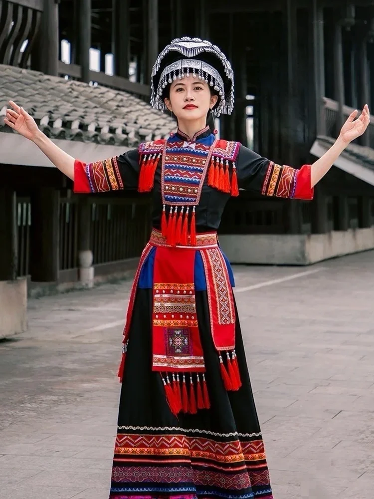 

New clothing for adult women ethnic travel photography exotic style and male performance costumes