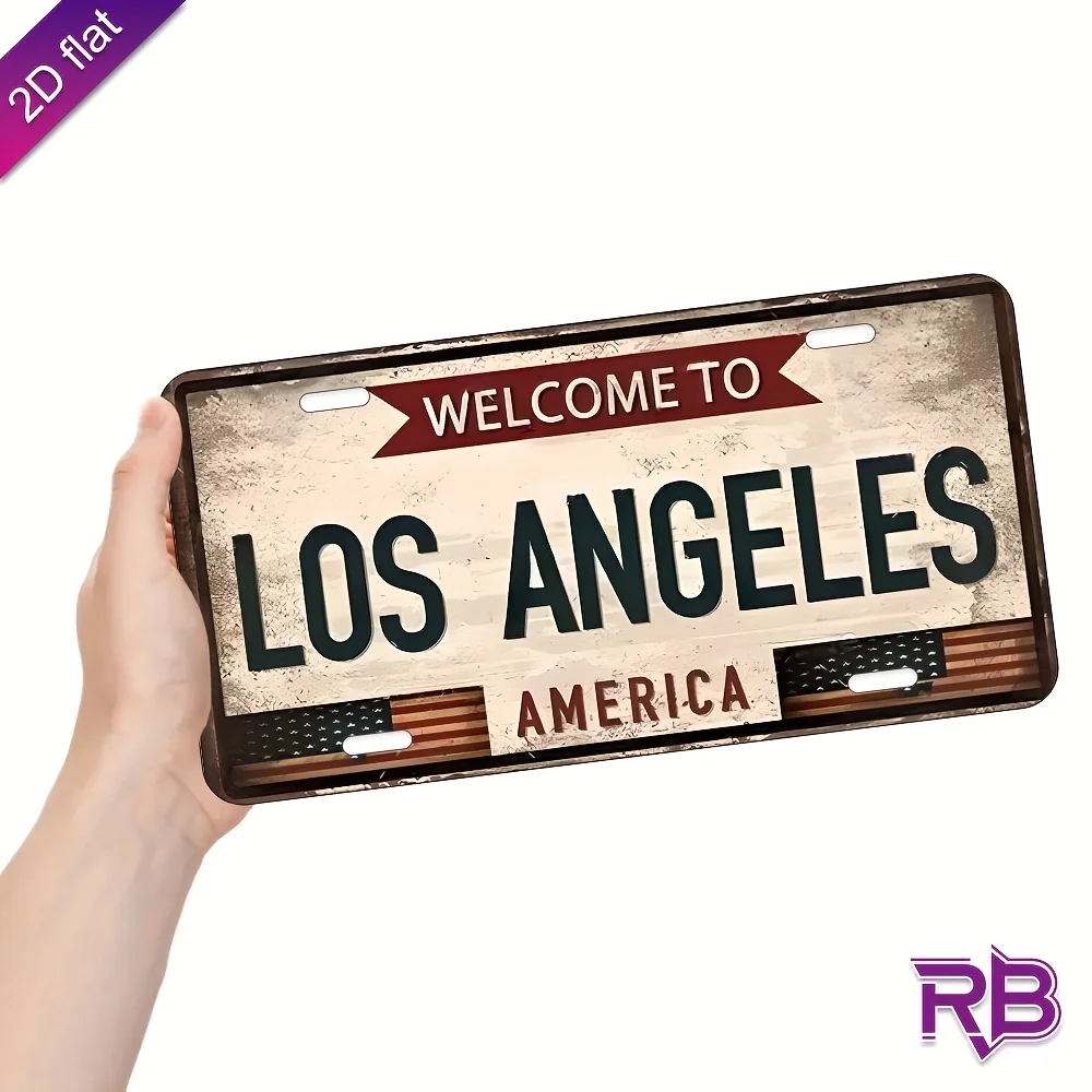 2D Flat - [Open ]2D Flat, 2D Flat Metal Sign, UV Printed 