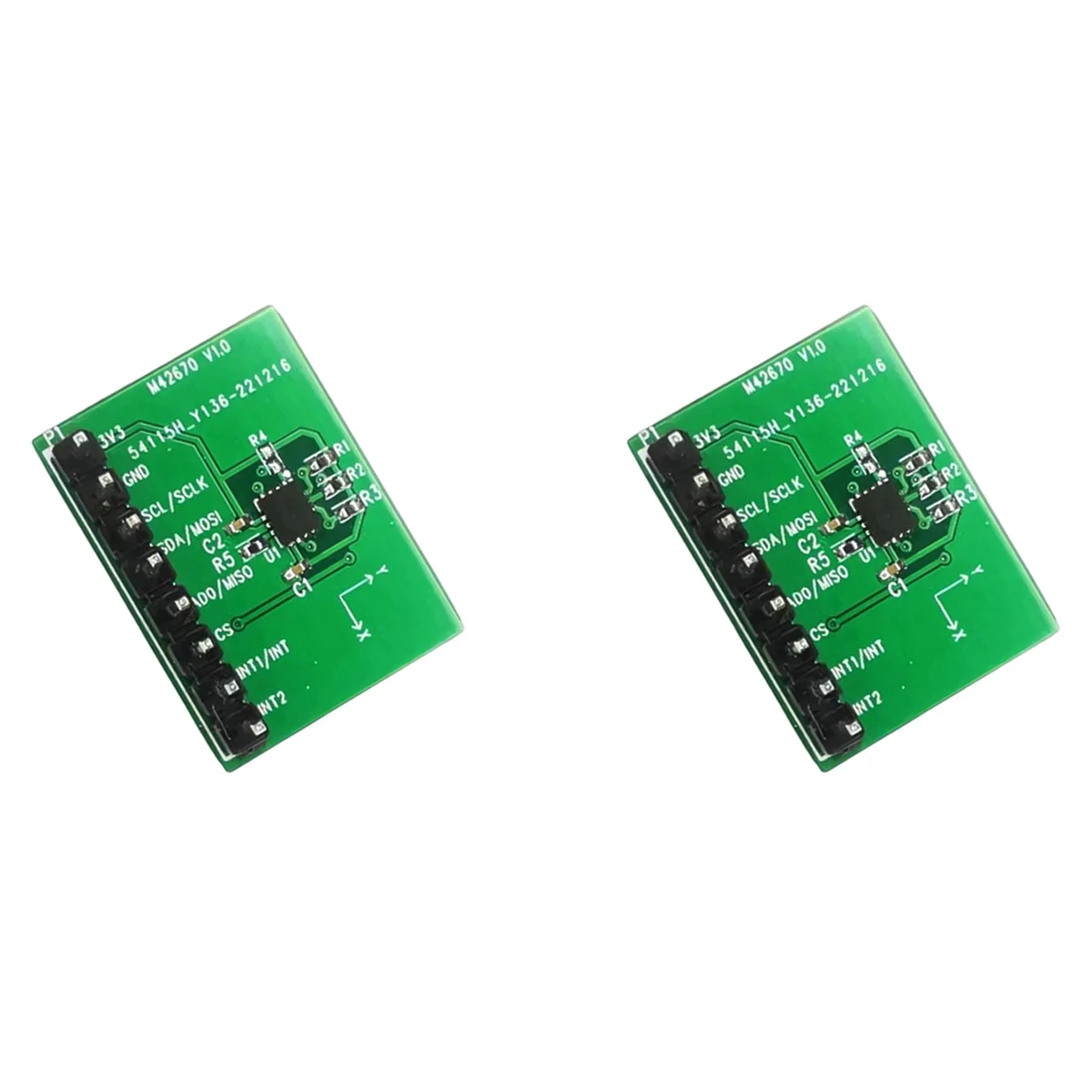 BTLIFE-2X ICM-42670-P Modul Papan Debugging Giroskop Akselerasi 6 Sumbu