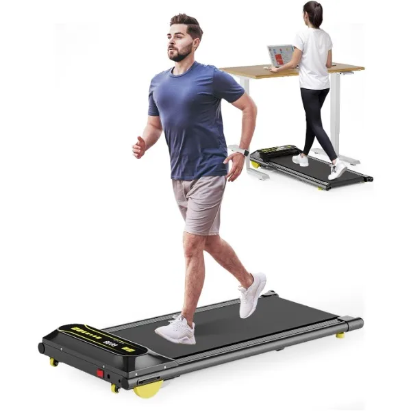 

Walking Pad Under Desk Treadmill, Portable Mini Walking Treadmills for Home/Office, 2.25HP Walking Jogging Machine