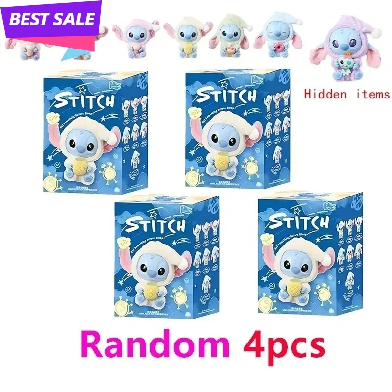 AliExpress – 2026*Stitch Eat Something Before Sleep Series Blind Box Plush Vinyl Toys Cute Doll Labu V3 Mystery Box Bag Pendant Decor Gift
