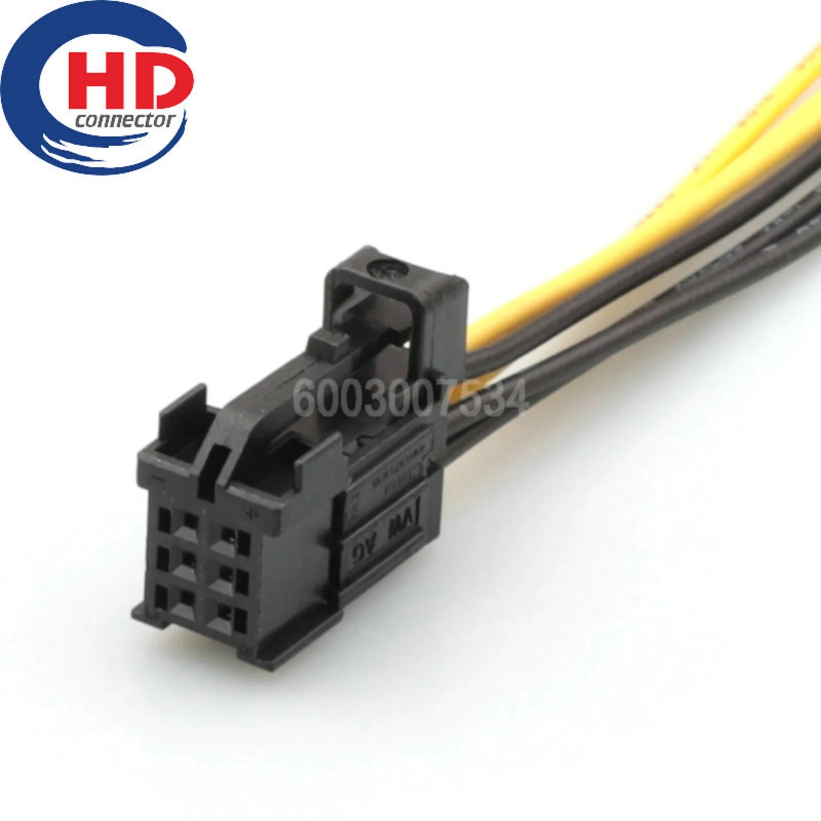 

6-контактный незапечатанный разъем серии 0,6 мм, разъем кабеля мотоцикла, электрические жгуты проводов 1563334-1 8W0971636