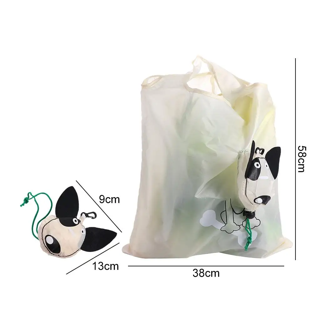 Borsa tote in nylon Borsa ecologica con fibbia sospesa Borsa per la spesa pieghevole Borse portaoggetti Borsa a tracolla da viaggio Borse per la spesa dei cartoni animati