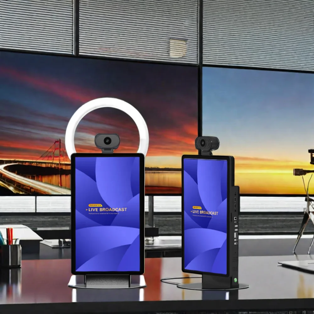 Professional 15.6inch LCD Touch Screen All-in-One Live Broadcasters Live Stream Equipment