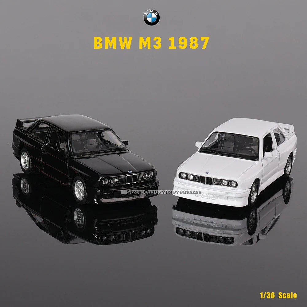 1:36 Volkswagen Beetle 1967 BMW M3 1987 Alloy Car Model Car Model Toy Casting Series Collection Ornament Gift Christmas Gift