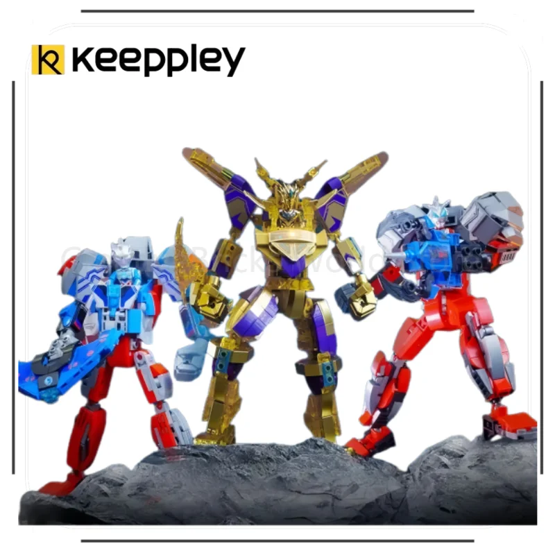 keeppley-building-blocks-sailor-ultraman-enhanced-mech-sparkling-edition-puzzle-assembly-toy-boys-and-girls-diy-puzzle-toys