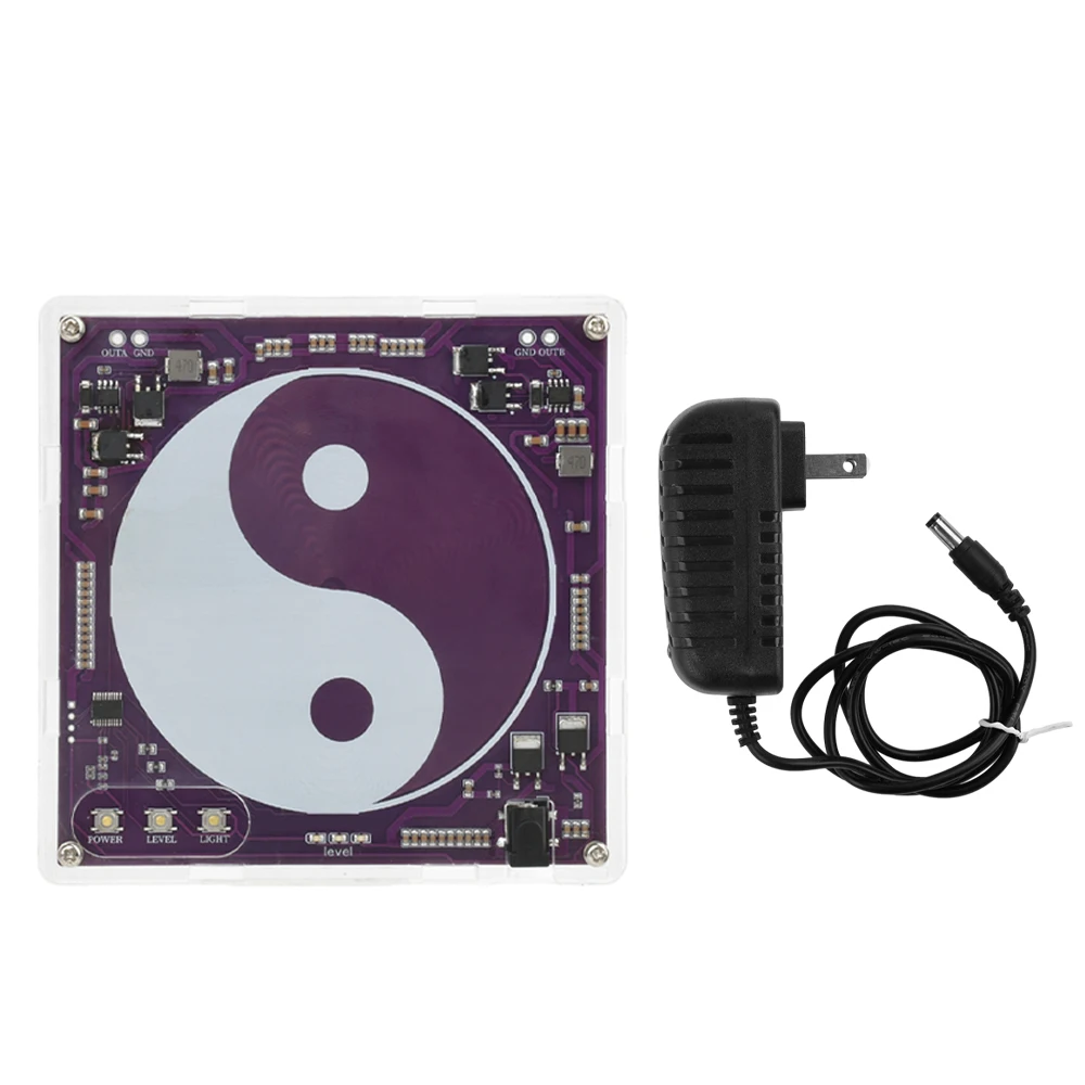 Generador de onda sinusoidal Taiji Shuman de alta potencia DC24V, generador de señal de onda sinusoidal de 7,83Hz, interfaz de fuente de alimentación Dc5.5 * 2,1