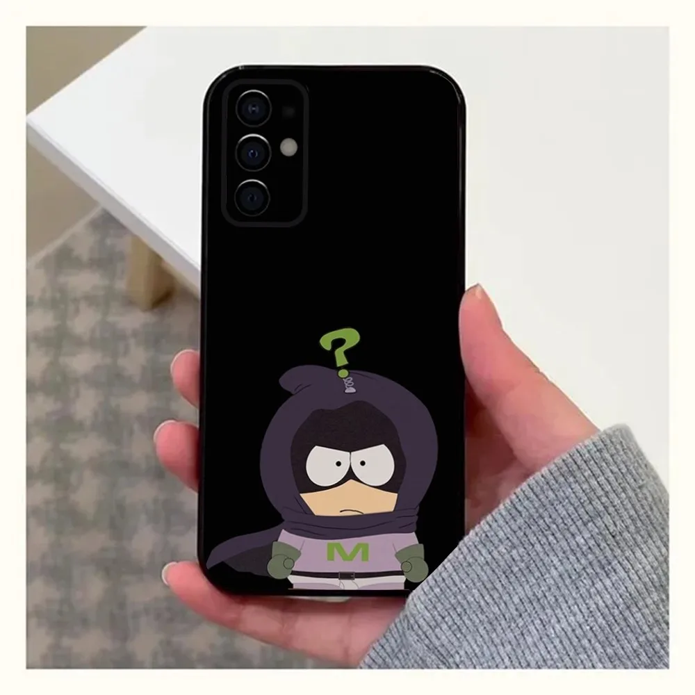 Funny S-Southes Park Cute Phone Case For Samsung S24,S21,S22,S23,S30,Ultra,S20,Plus,Fe,Lite,Note,10,9,5G Black Soft Cover