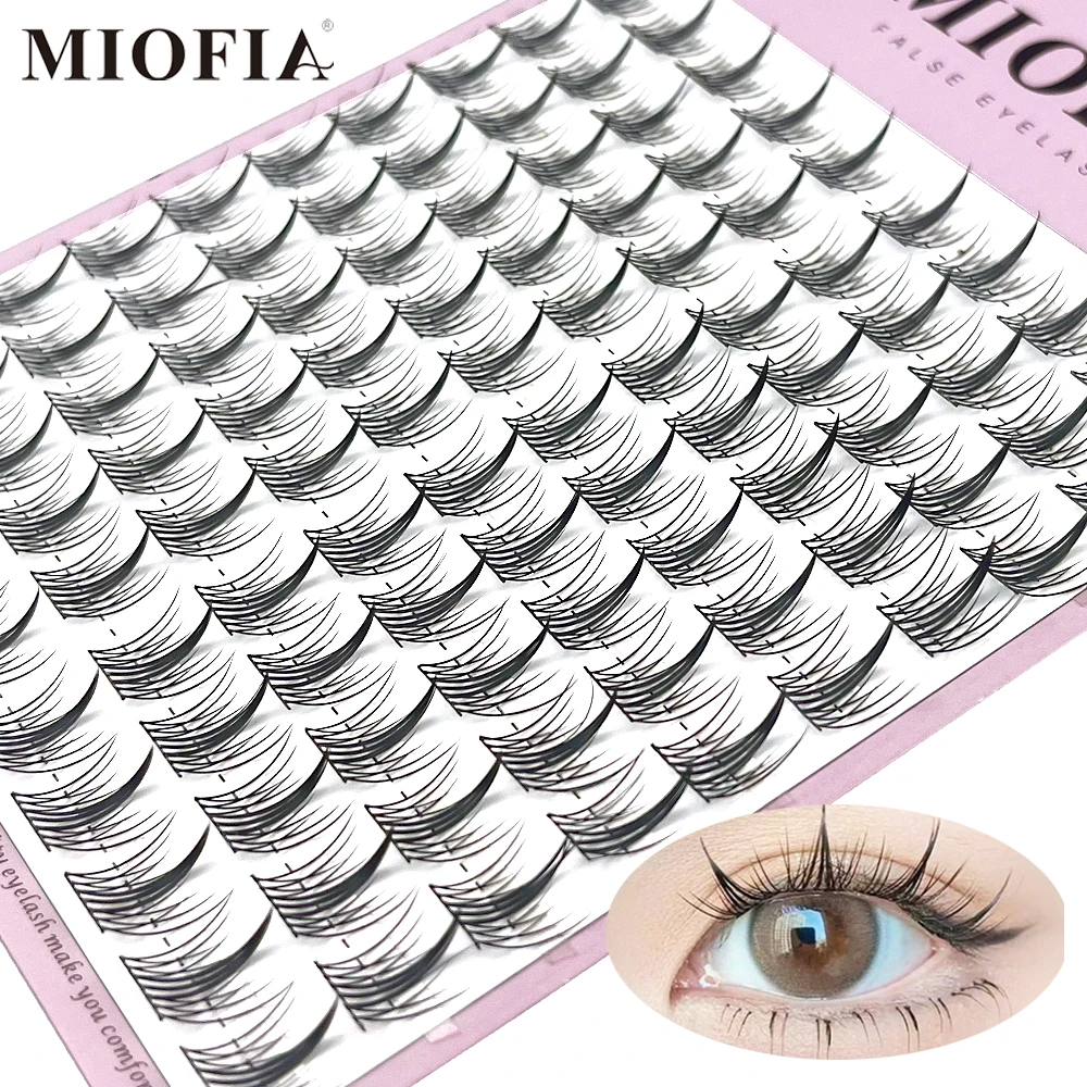 1 Box/100-140 Bunches Eyelash Individual Eyelash Cluster Natural Eyelash Extension Russian Volume Makeup Tools Lashes Wholesale