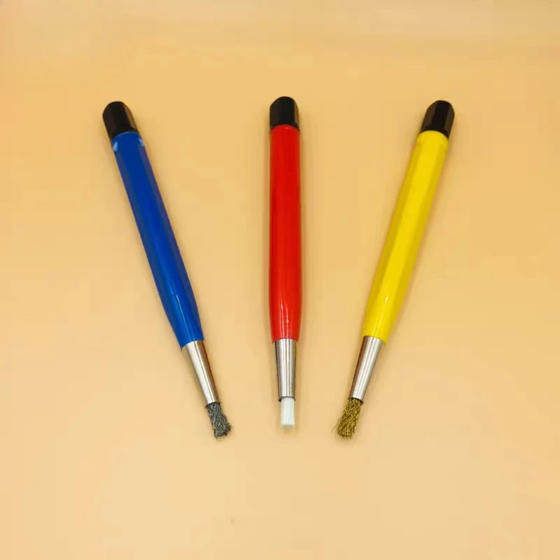 1pc Watch Jewelry Cleaning Pen Fiberglass Scratch Brush Pen Rust Stain Remover Pen Jewelry Electronic Components Repair Tool