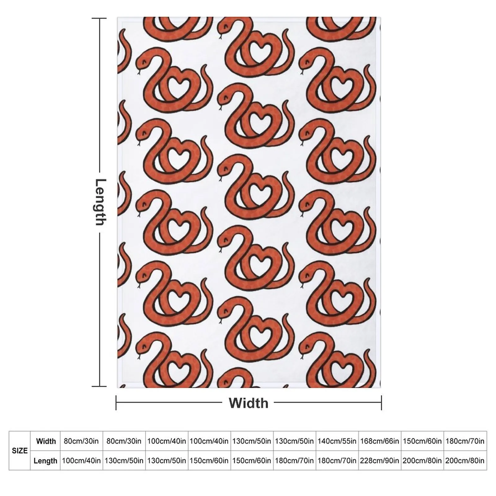 Snake Love Throw Blanket Single christmas decoration Retros Flannel Fabric Luxury Throw halloween Blankets