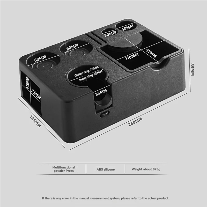 

A99G-Espresso Tamping Station Organizer For 58Mm 54Mm 51Mm Epsresso Portafilter Coffee Tools Organzier Coffee Tamper Holder