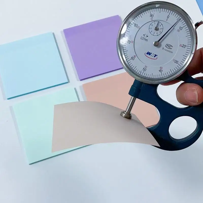 Transparent Notes Paper 400 Sheets Transparent Sticky Note Pads Reusable Translucent Memo Pad 3 X 3 Inch -50 Sheets Per Pad 6