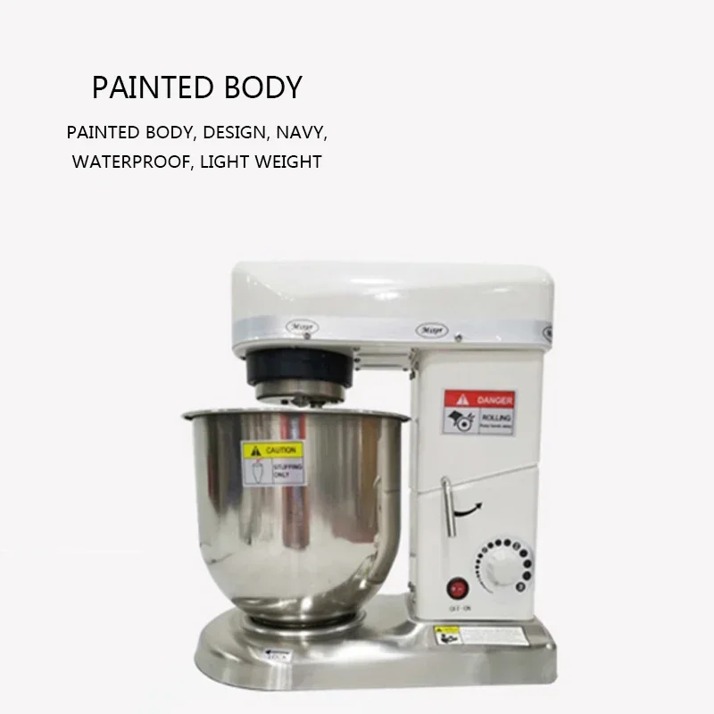 

SL-B10 Electric Vertical Mixer 5/7/10 Liter Multi-function Electric Butter Maker Egg Beater Kneading Mixer