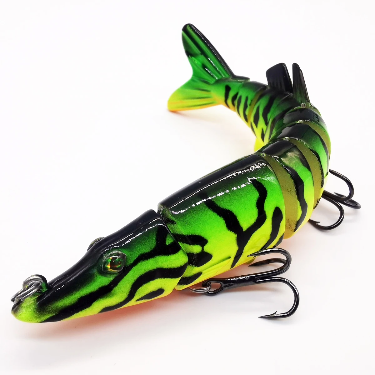 ANFS Kunstaas voor Bass Forel Multi Jointed Swimbaits Langzaam Zinkend Bionische Zwemmen Kunstaas Bass Zoetwater Zoutwater Bass