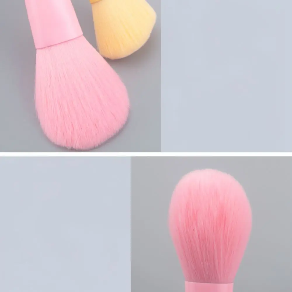 Professional Cosmetic Makeup Brush Set Macaron Series Synthetic Hair Face Powder Foundation Blending Eyeshadow Beauty Tools