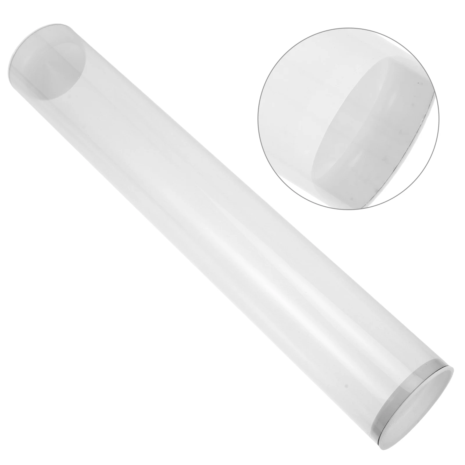 

Badminton Ball Canister Shuttlecock Storage Container Portable Tube Lid Training Accessories Waterproof Transparent Diy