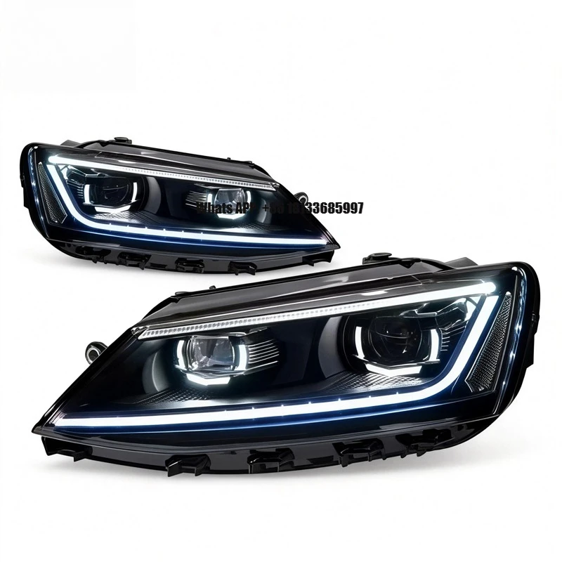 

Новые модифицированные светодиодные фары в сборе с указателями поворота для Volkswagen Jetta Sagitar MK6 2012-2018